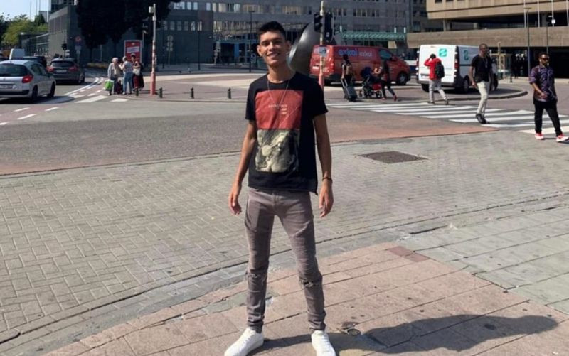 Esta é uma das últimas fotos de Igor Victor de Oliveira Alves, de 24 anos, na Bélgica — Foto: Arquivo pessoal/Igor Victor de Oliveira Alves