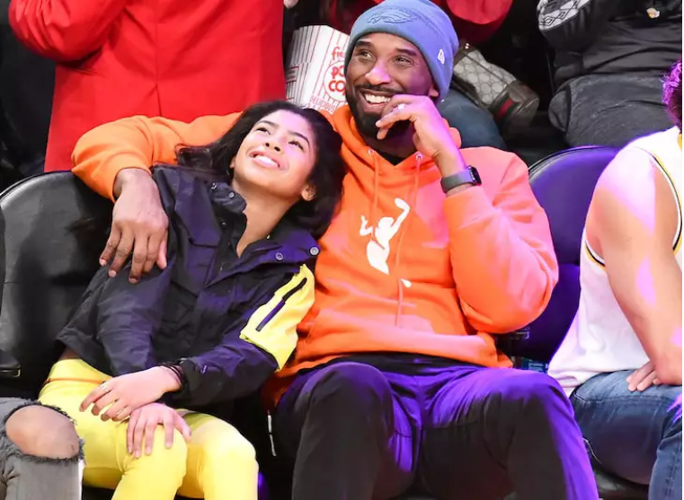 Filha de Kobe Bryant também estava no helicóptero que caiu (Foto: Reprodução/TMZ)