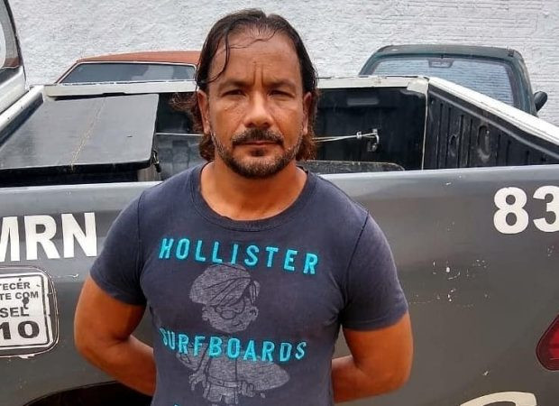 Foto da época em que Flávio foi preso no Rio Grande do Norte (Foto: Divulgação/PC)