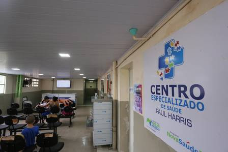 Com a reforma na unidade, temperatura ficou mais agradável para os pacientes.